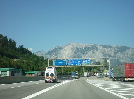На границе Австрии и Италии